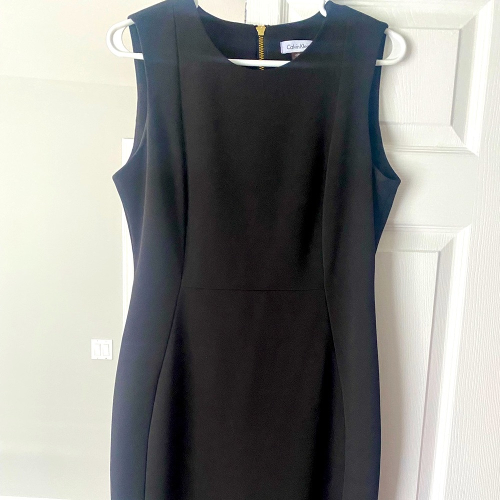 Calvin Klein black work dress